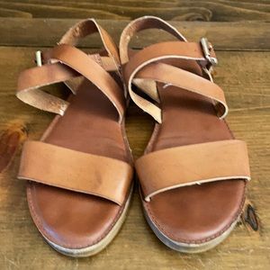 Madden Girl Brown Sandals Approximately Sz. 6.5